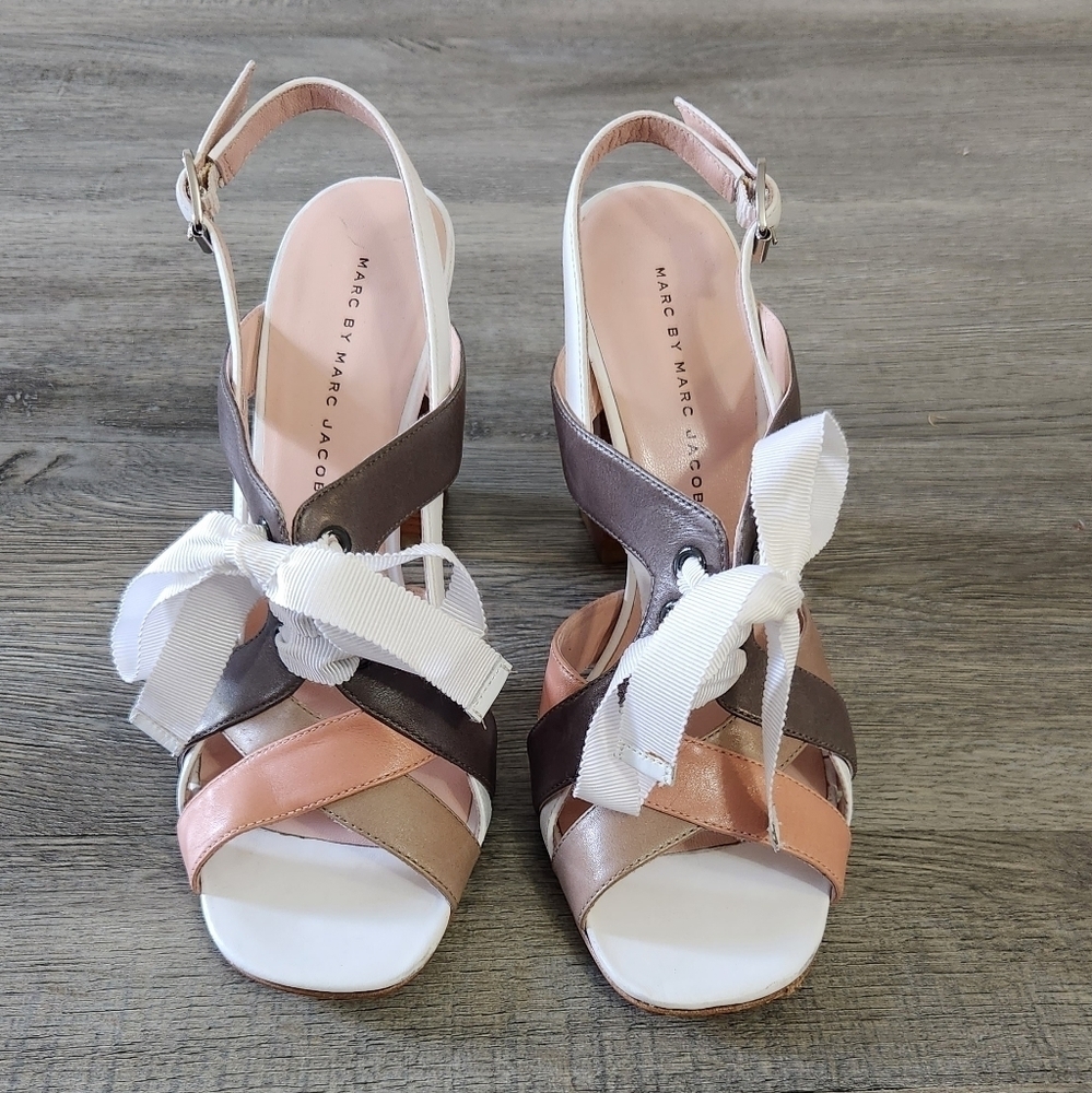 Marc by Marc Jacob's Leather Heels